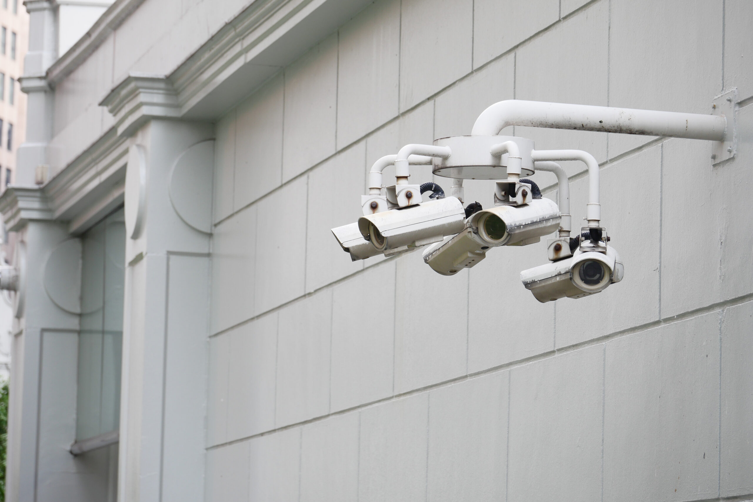 CCTV surveillance camera at Adyah Residence complex